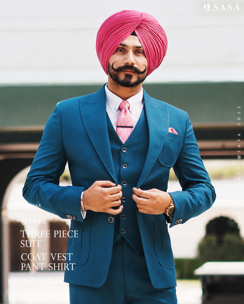 Royal Blue Formal Suit