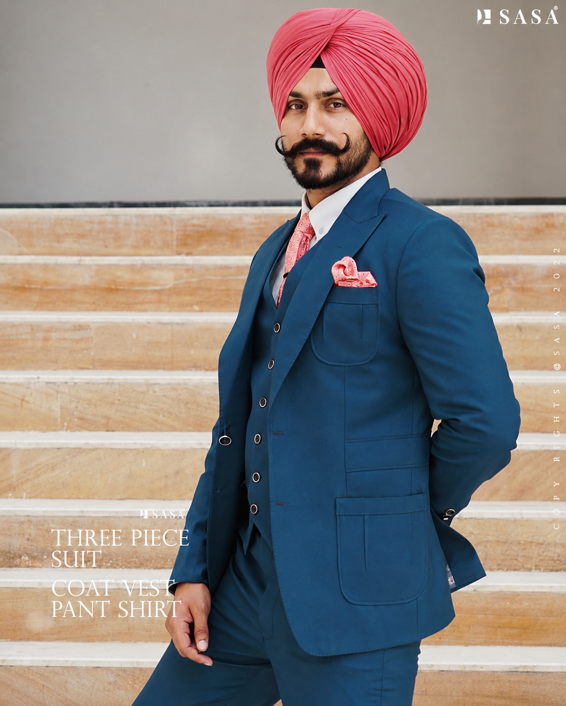Royal Blue Formal Suit