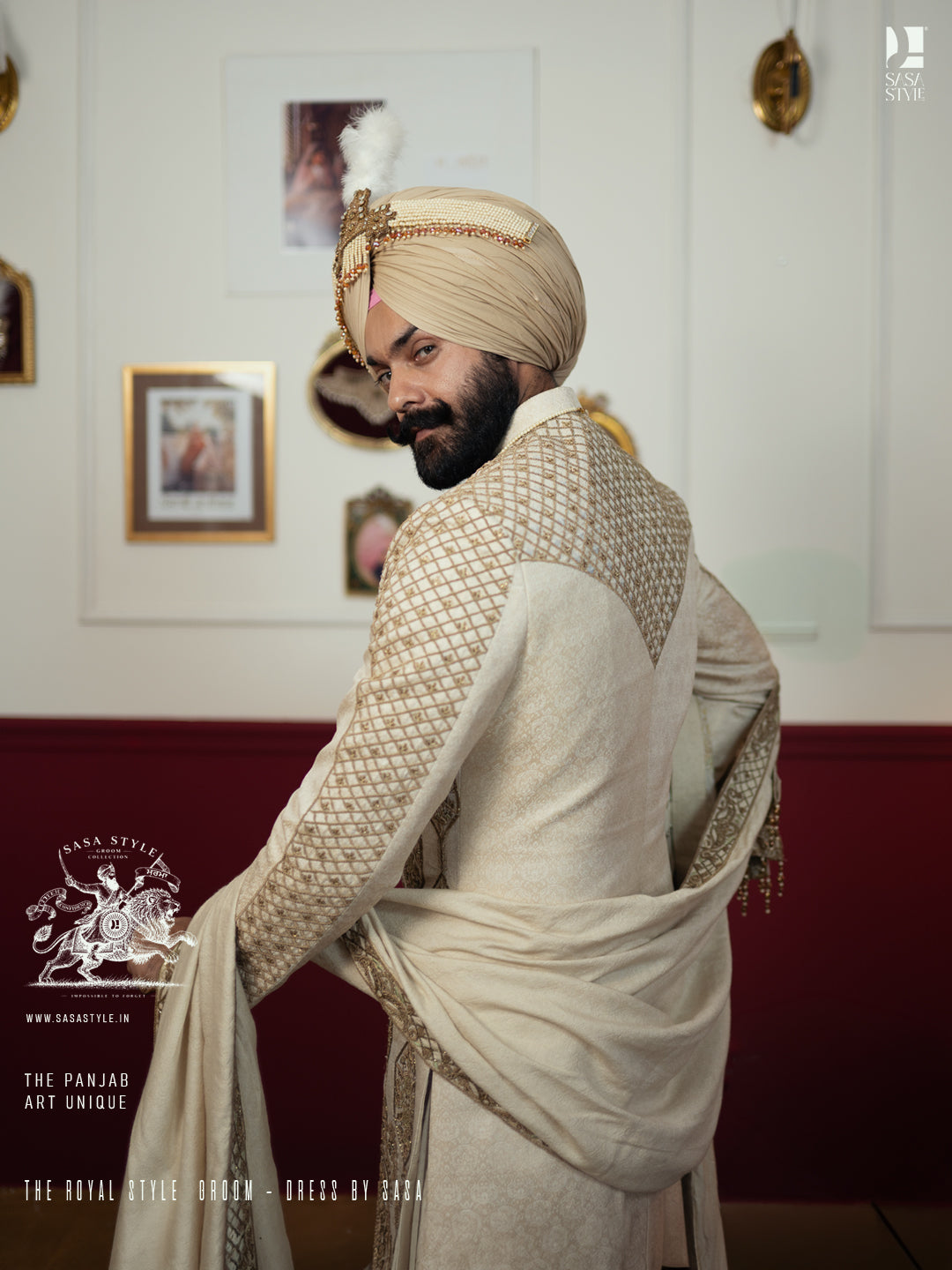 The Imperial Ivory Heirloom Sherwani