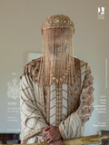 Dusty Peach Embellished Sehra