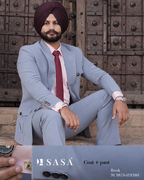 Powder Blue Formal Suit