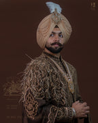 Royal Golden Pearl Kalgi
