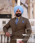 Sky Blue Pagg, Tie and Pocket square