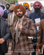 Brown Pagg, Tie and Pocket square