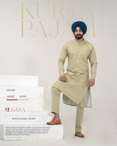 C-Green Kurta Pajama