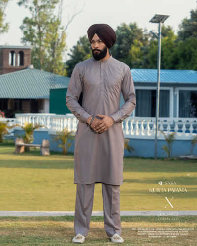 Onion Colour Kurta Pajama