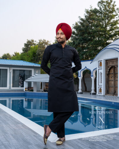 Black Kurta Pajama