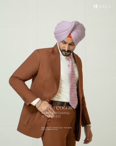 Rust-Colored 2pc Coat Pant