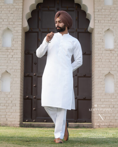 White Colour Kurta Pajama