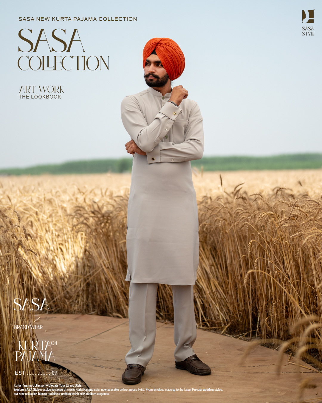 Pista Color Kurta Pajama – Elegant Ethnic Wear for Weddings