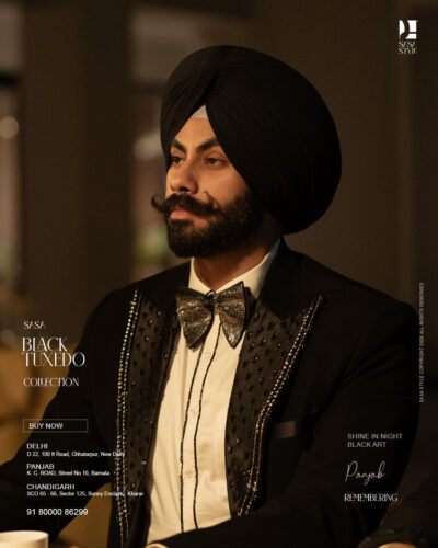 Classic Black Tuxedo Redefined with Modern Detailing and Elegance
