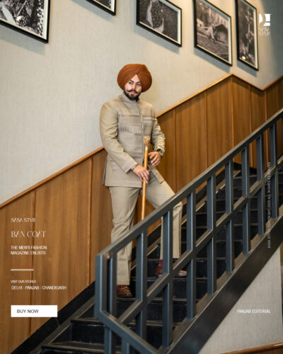 Sand Beige Band Gala Pant – A Royal Modern Classic