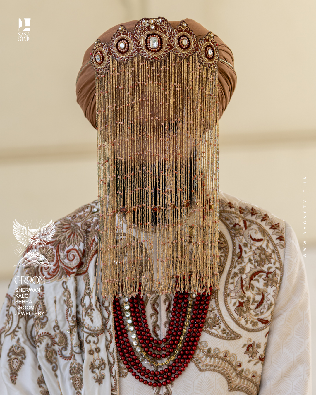 Rust and Golden Color Sehra